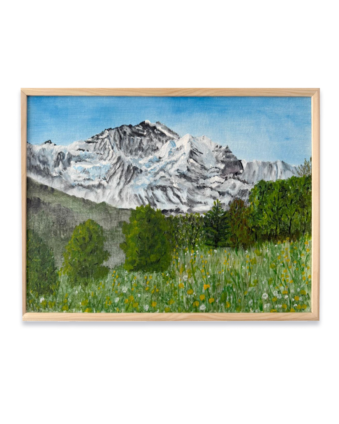 Die Jungfrau im Frühling