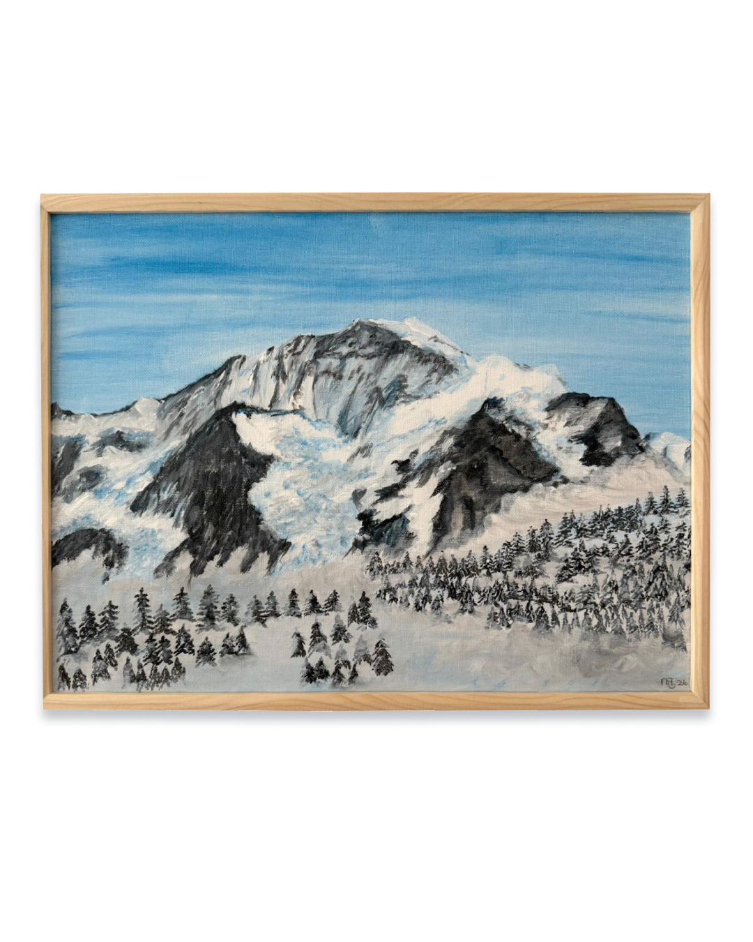 Die Jungfrau im Winter