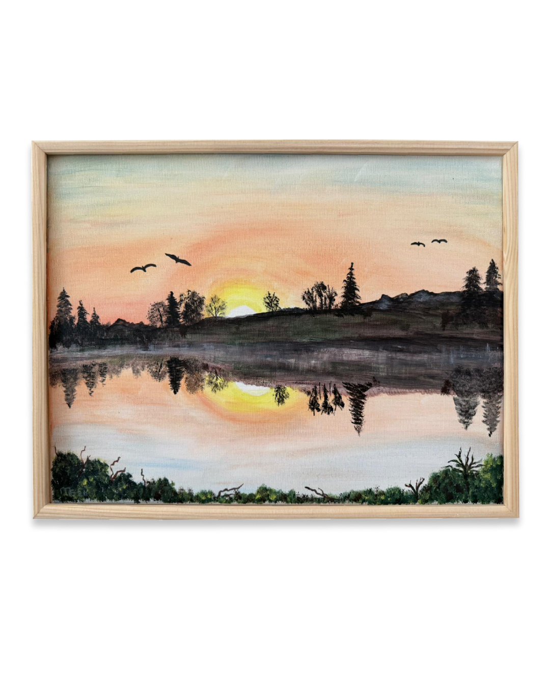 Sonnenaufgang am Dittligsee